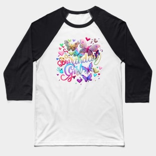 Birthday girl Baseball T-Shirt